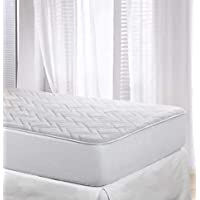 Velfont - Cubrecolchón Pad Rizo Reversible 80X190- Blanco